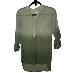 Live 4 Truth 2 Tone Sheer Top Sz Small